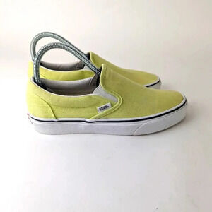 Vans Lime Green Loafers 6.5/8